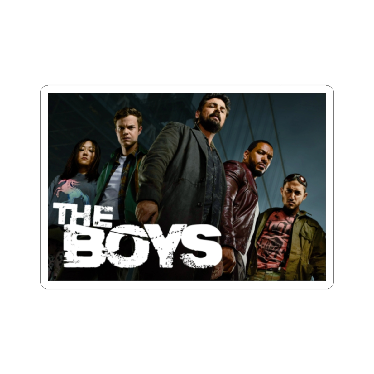 The Boys Cast Graphic Sticker | Kiss-Cut Sticker | The Boys